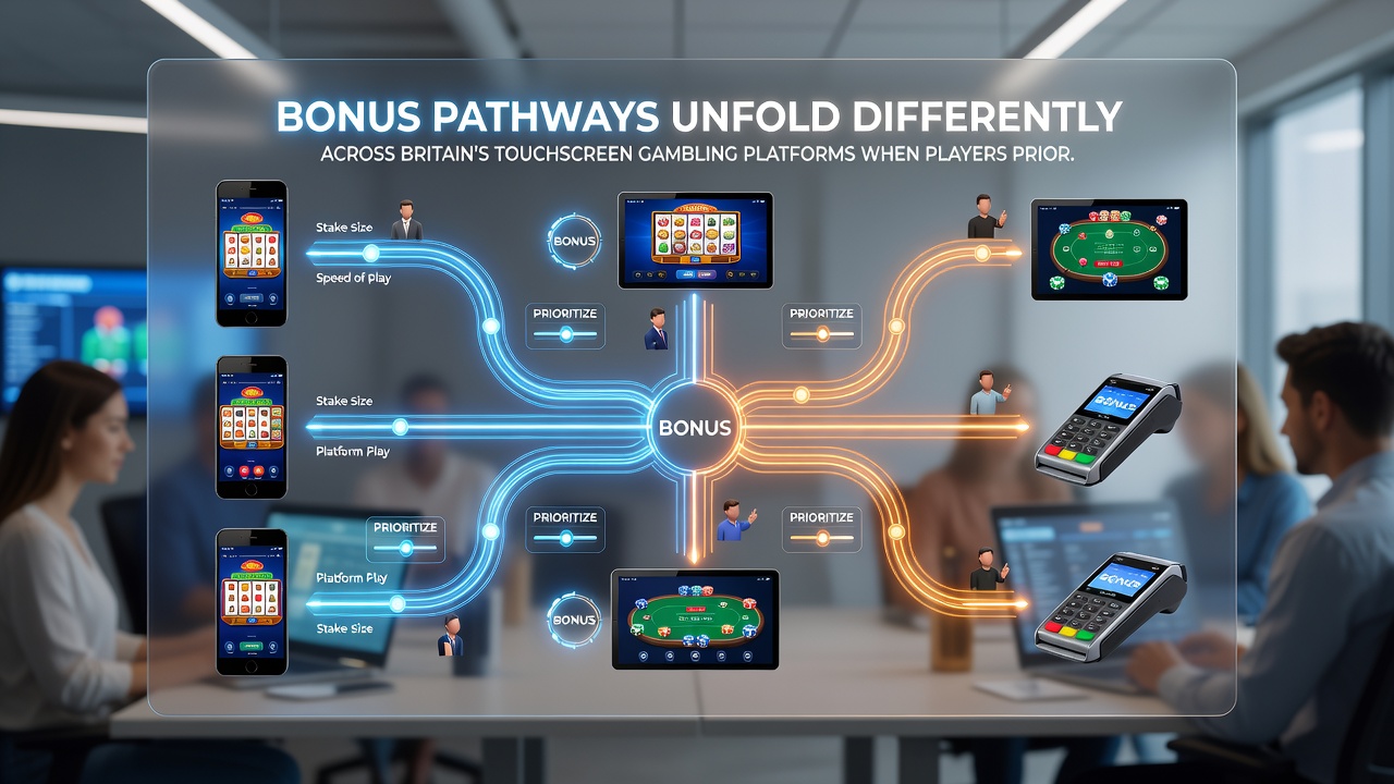 Close-up of mobile screen displaying reel mechanics and bonus activation on a UK gambling app