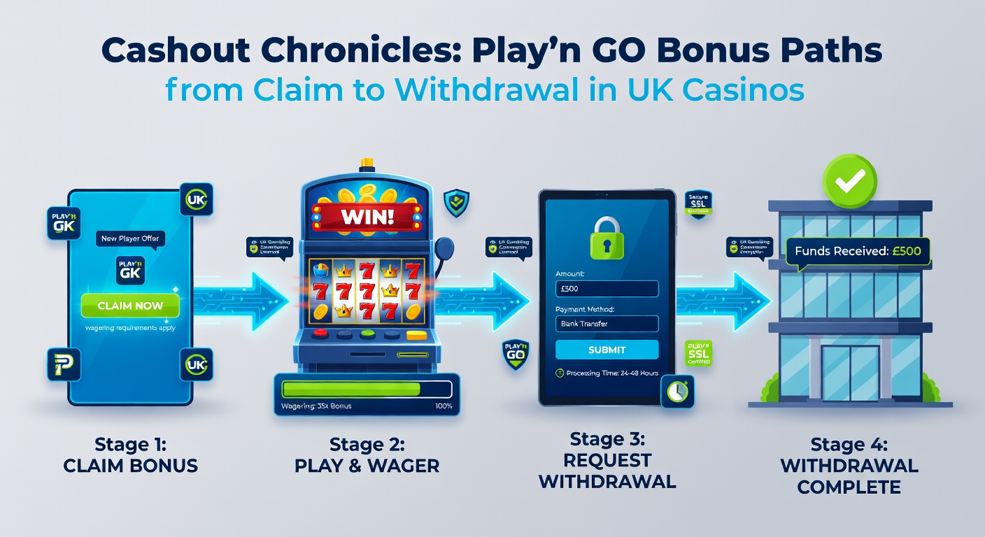 Illustration of wagering progress bar filling up on Play'n GO slots, with cashout button glowing at completion