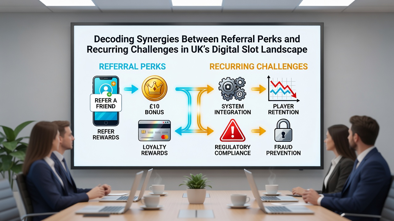 Illustration of recurring slot challenges and player progression in UK digital platforms