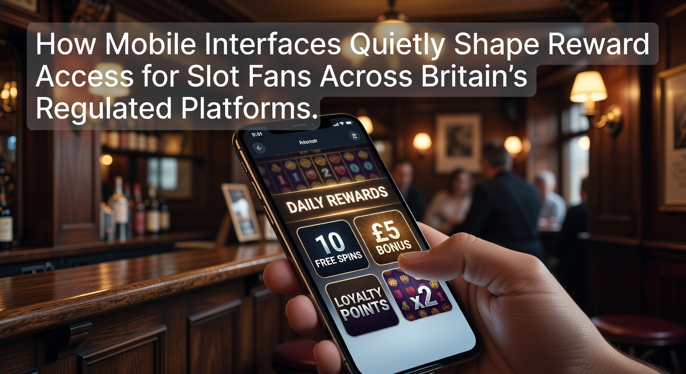 Mobile interface showing reward access screen on a UK regulated slot platform
