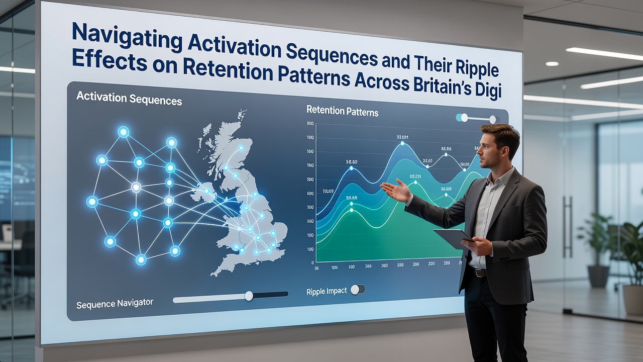 Diagram illustrating retention pattern shifts linked to activation sequence adjustments across reel platforms