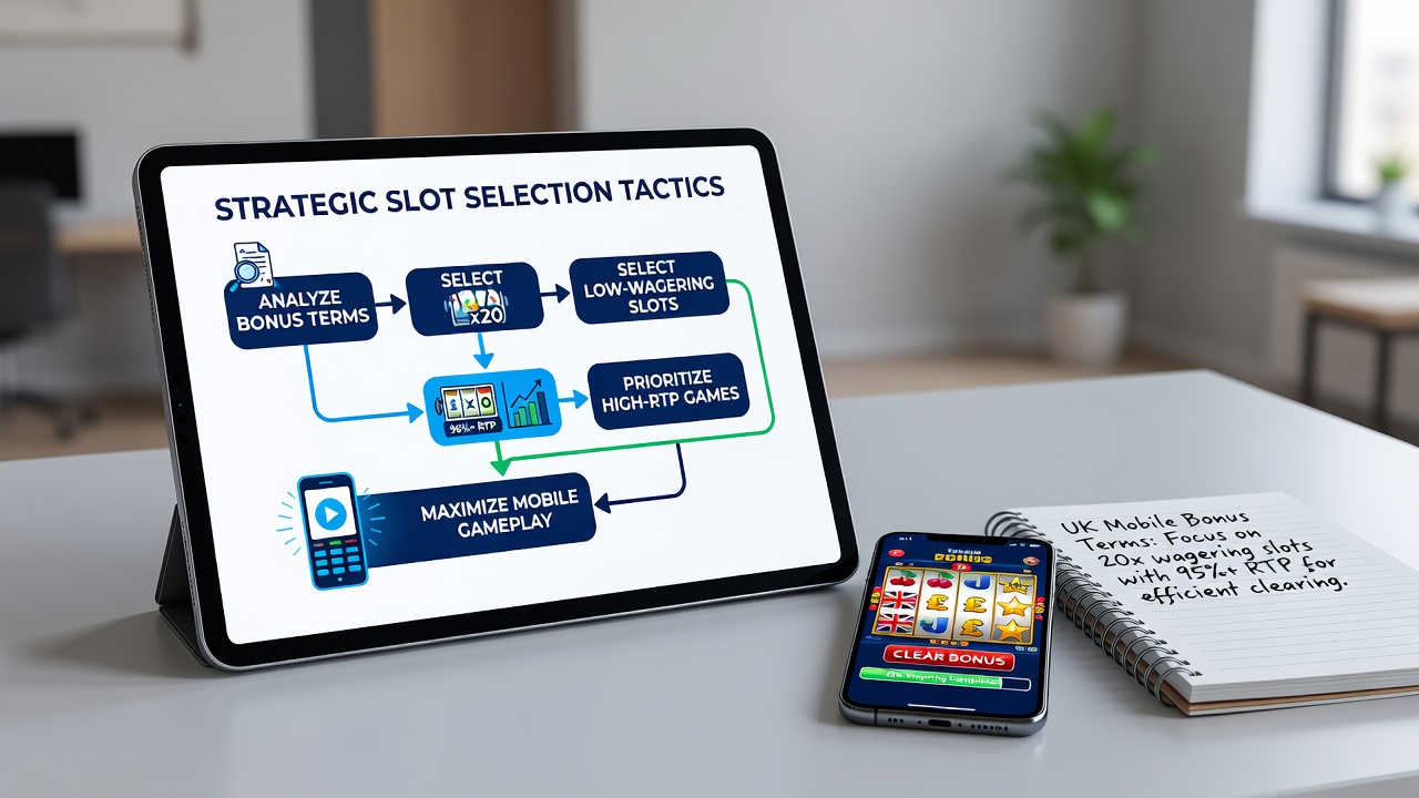 Close-up of slot game statistics displayed on a mobile device during play