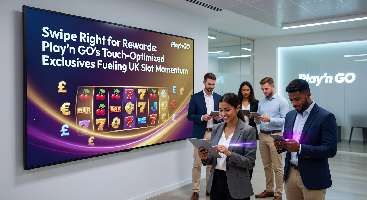 UK mobile slot players swiping through Play'n GO exclusives on smartphones during on-the-go sessions