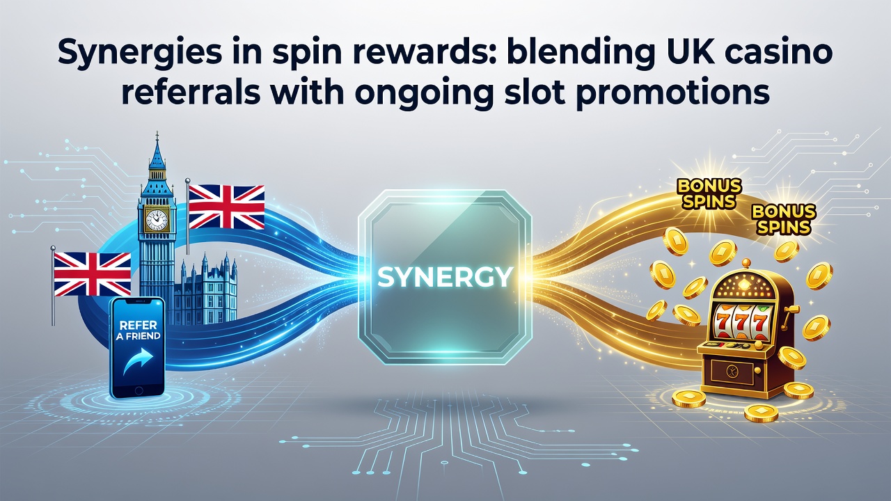 UK casino players engaging with slot promotions and referral rewards on mobile devices