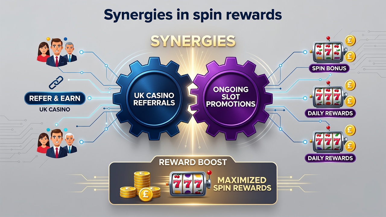 Detailed view of slot game interface showing referral bonus integration and ongoing promotion trackers